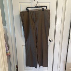 H&M Brown Pantsuit Classic Straight-Leg Design